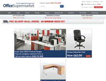 Tablet Screenshot of officesupermarket.co.uk